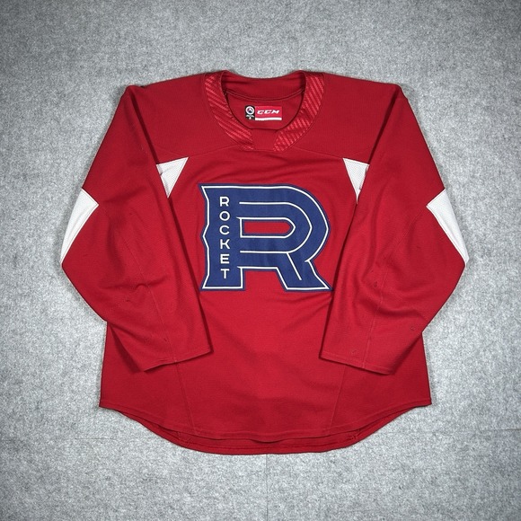Reebok Other - Laval Rockets Hockey jersey Men's Size 56 3XL Red AHL CCM Fighter Strap
